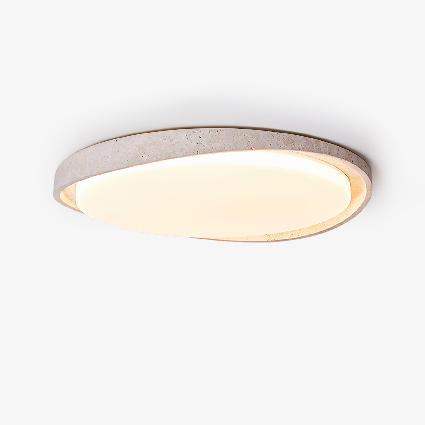 Aruz Wave Natuursteen Plafondlamp