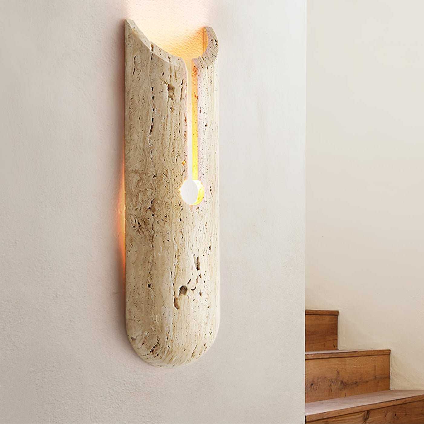 Lucreza Natuursteen Wandlamp