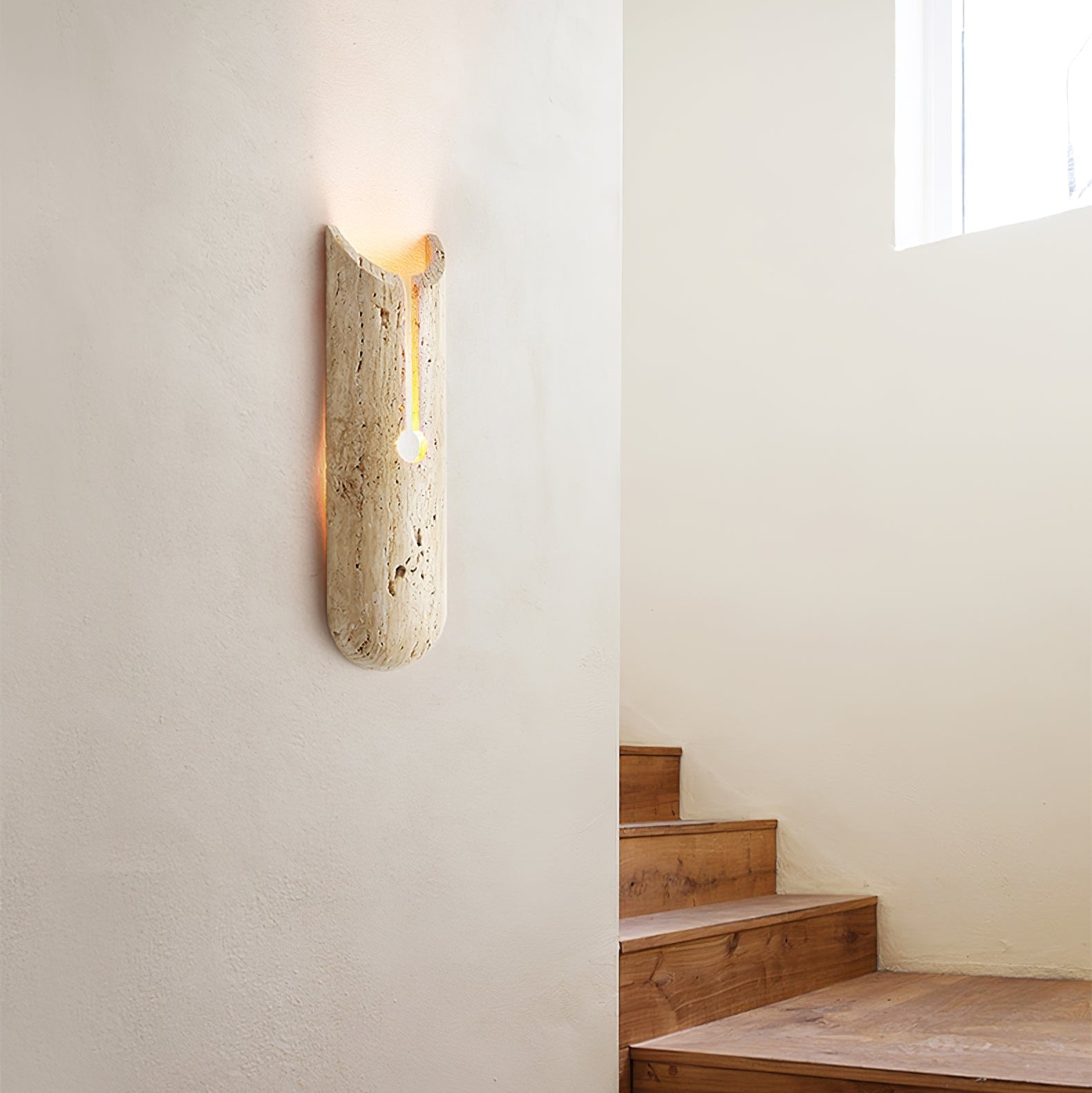 Lucreza Natuursteen Wandlamp