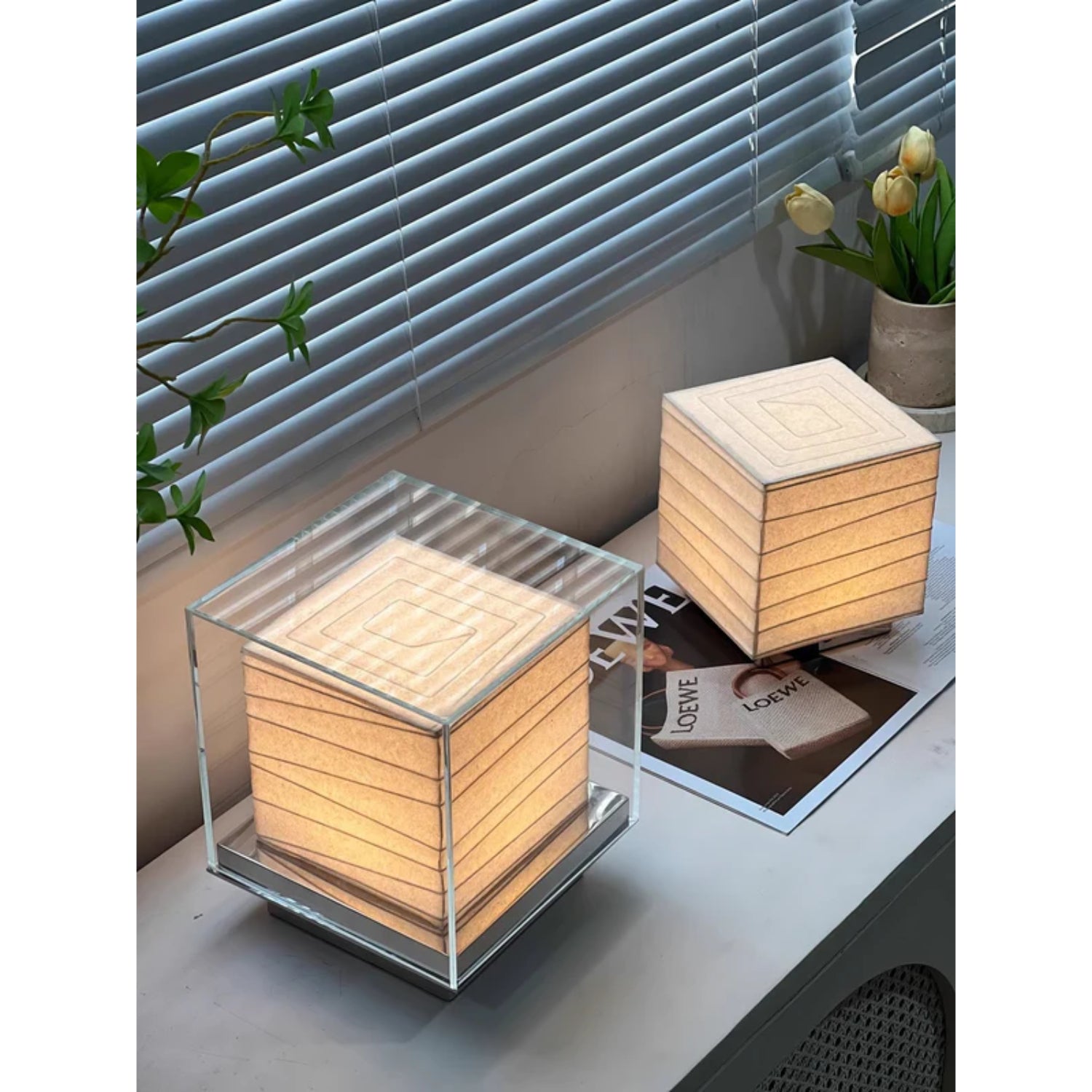 Lampada da tavolo Mesko Kubus