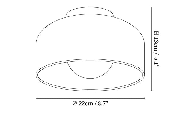 Zarnivo Plafondlamp