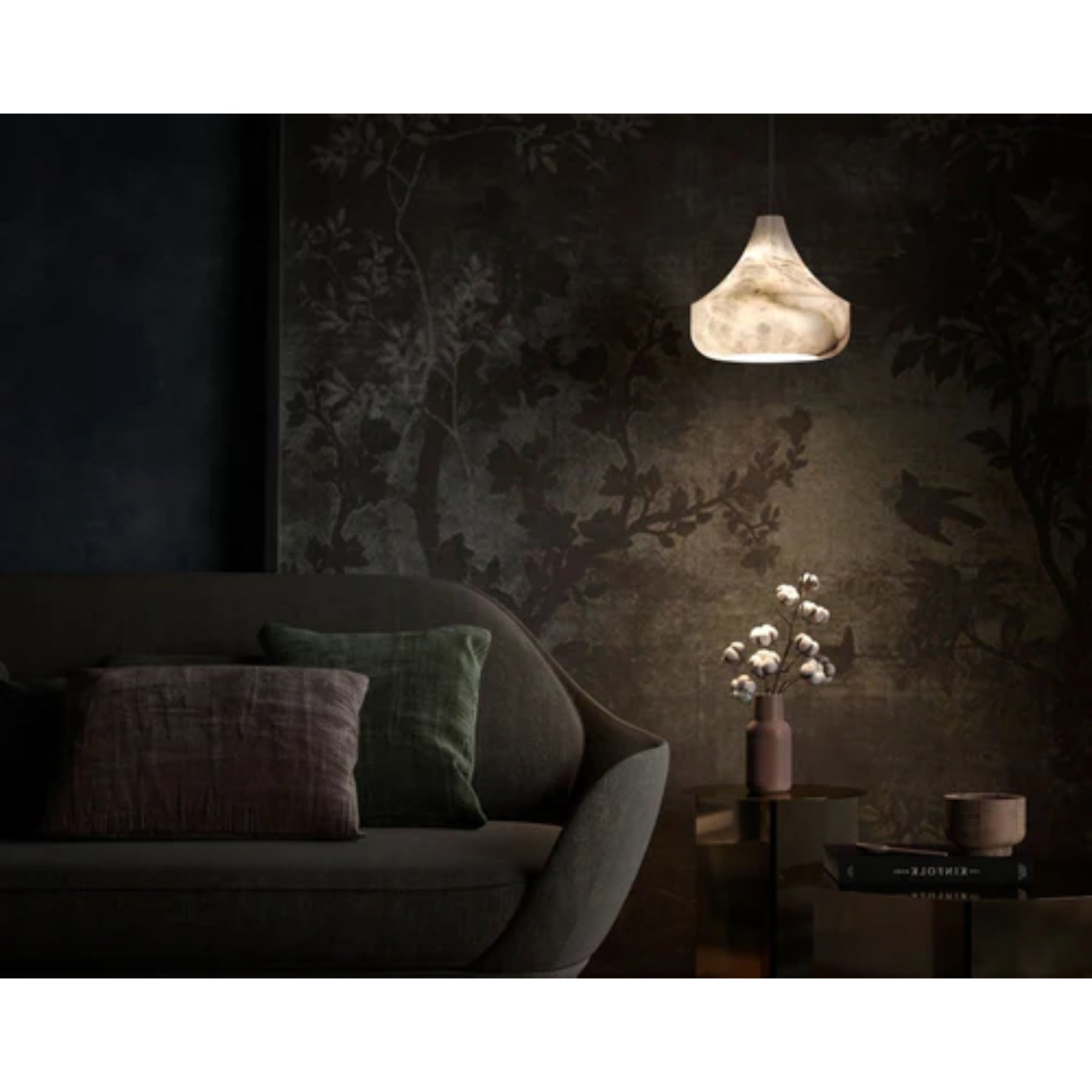 Venyl Albasten Hanglamp