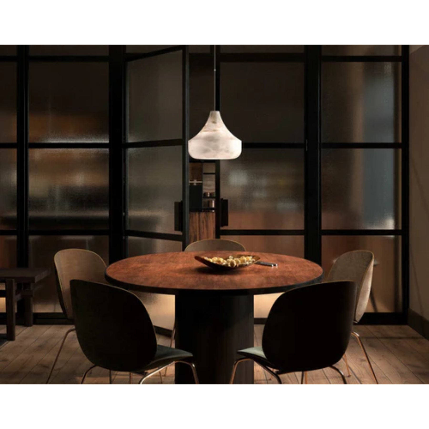 Venyl Albasten Hanglamp