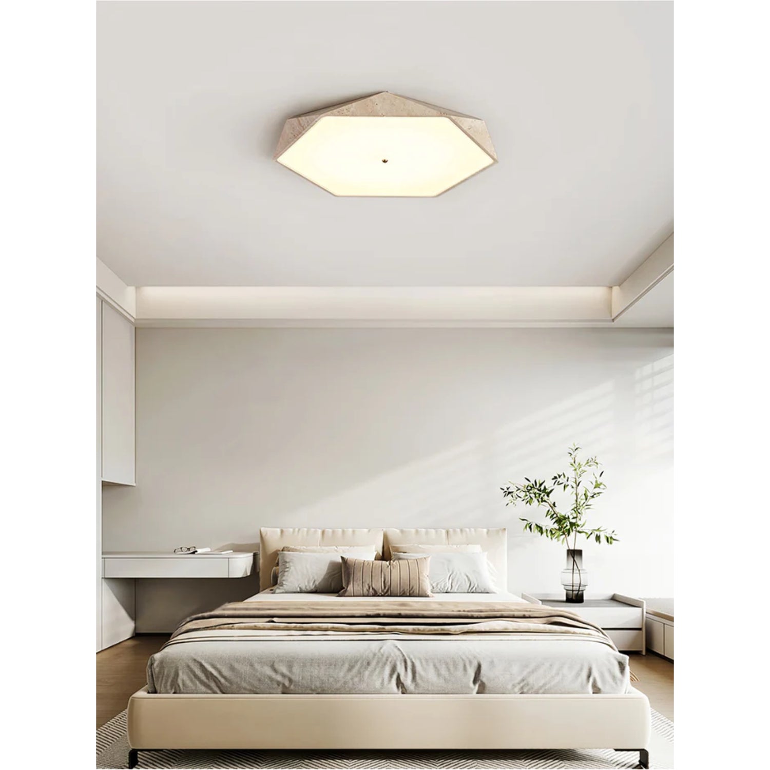 Hocesa Natuursteen Plafondlamp