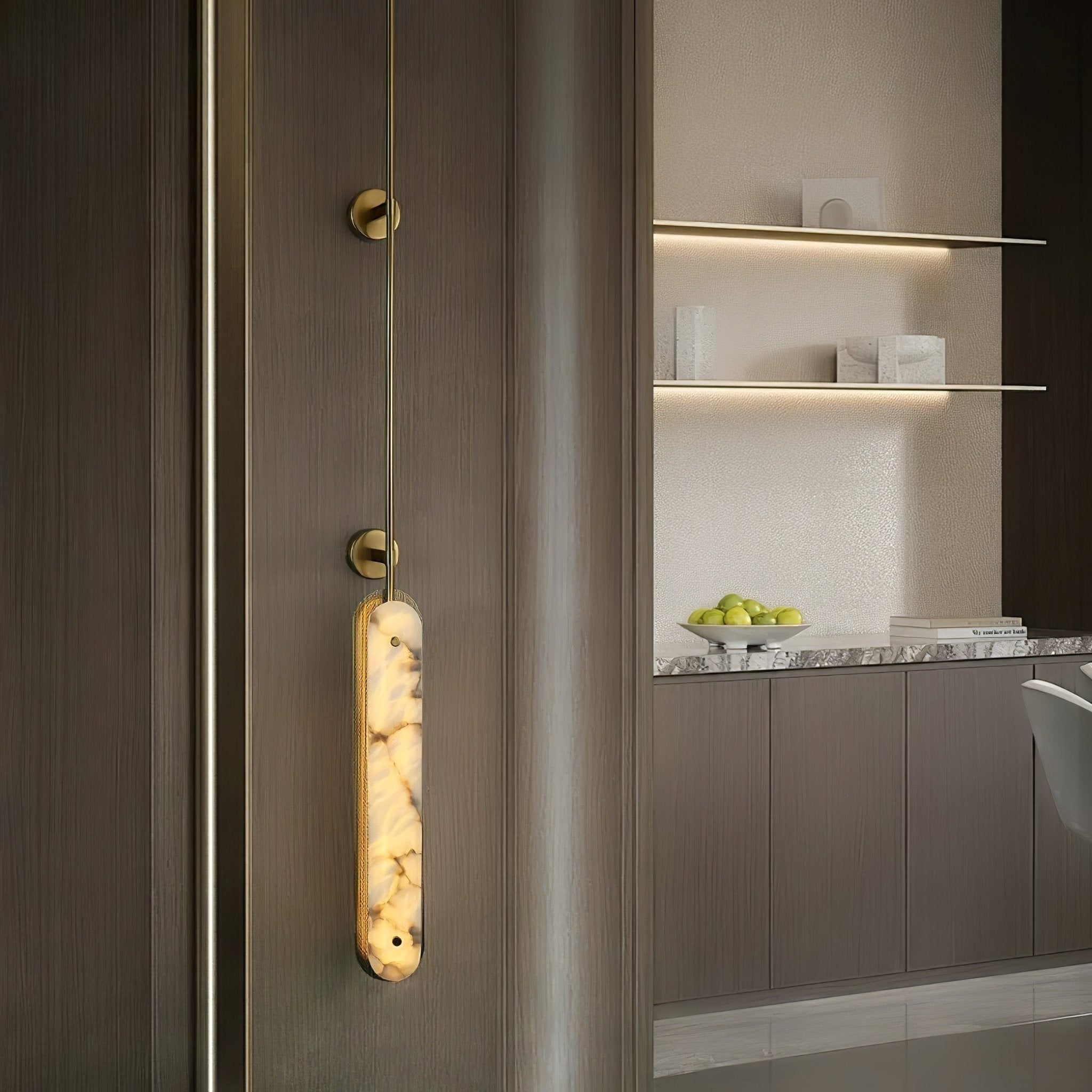 Melyse Albasten Wandlamp