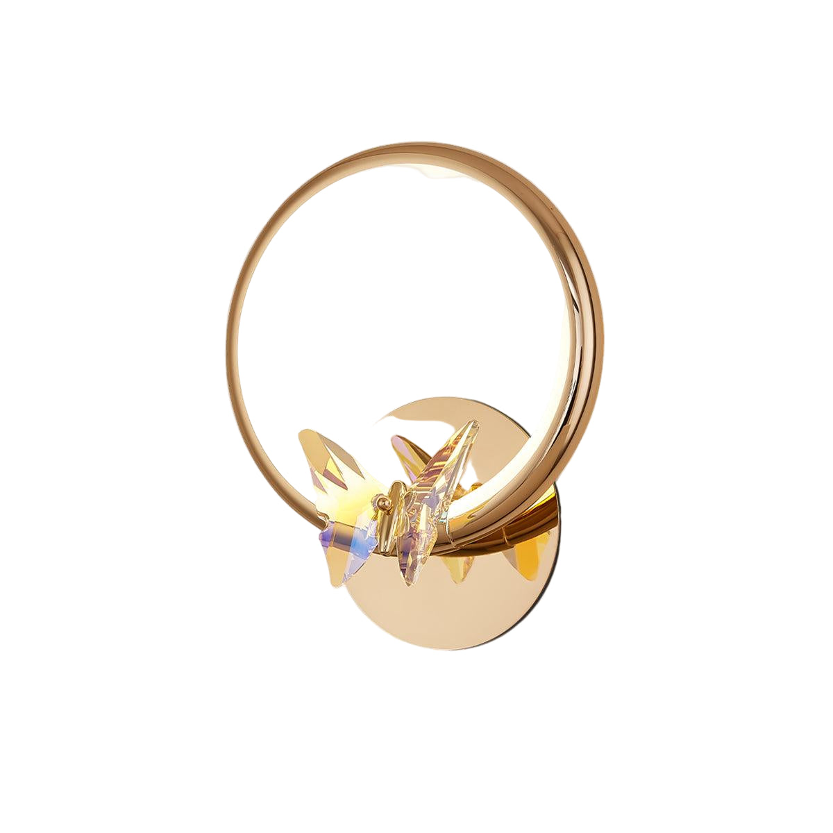 Lampada da parete ad anello