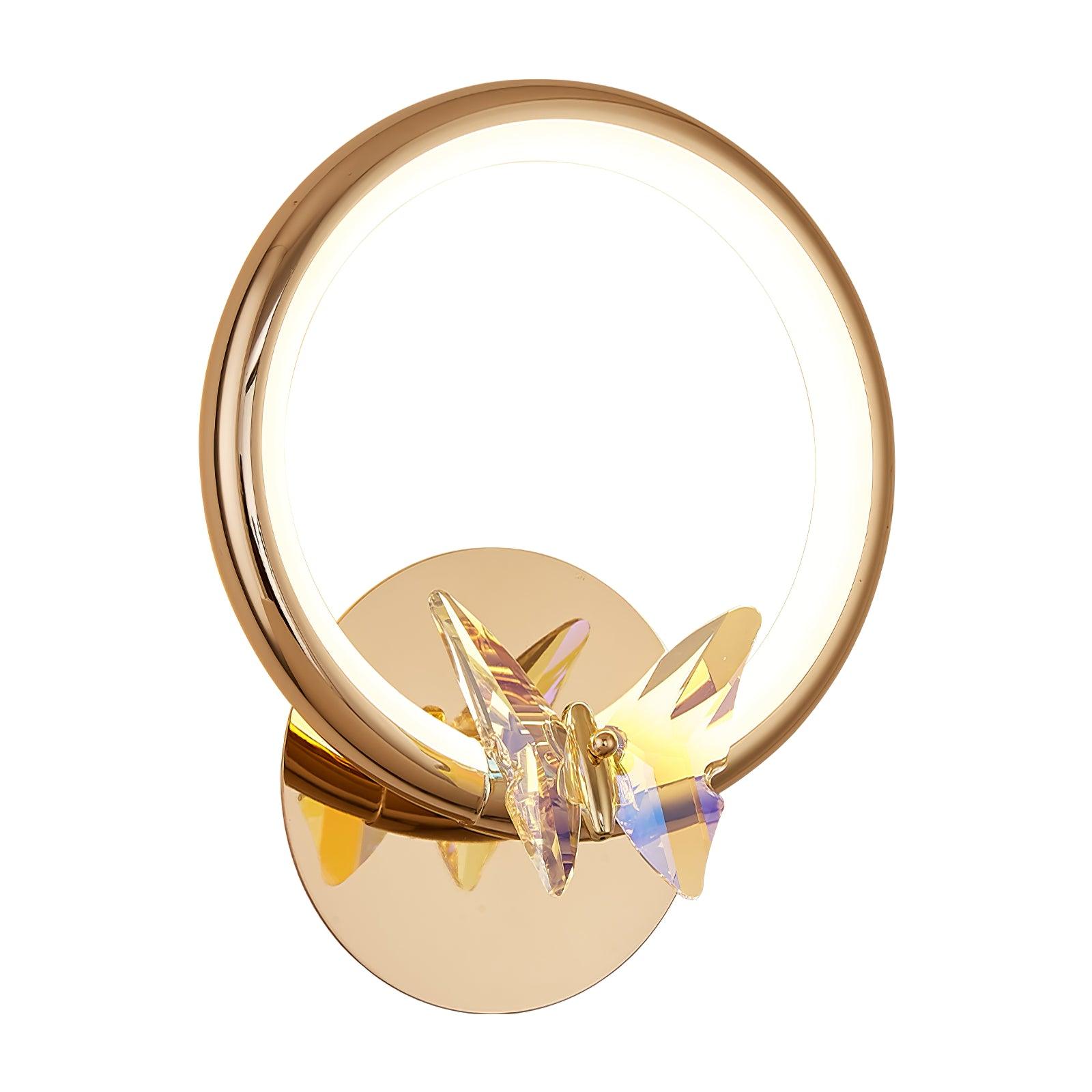 Lampada da parete ad anello