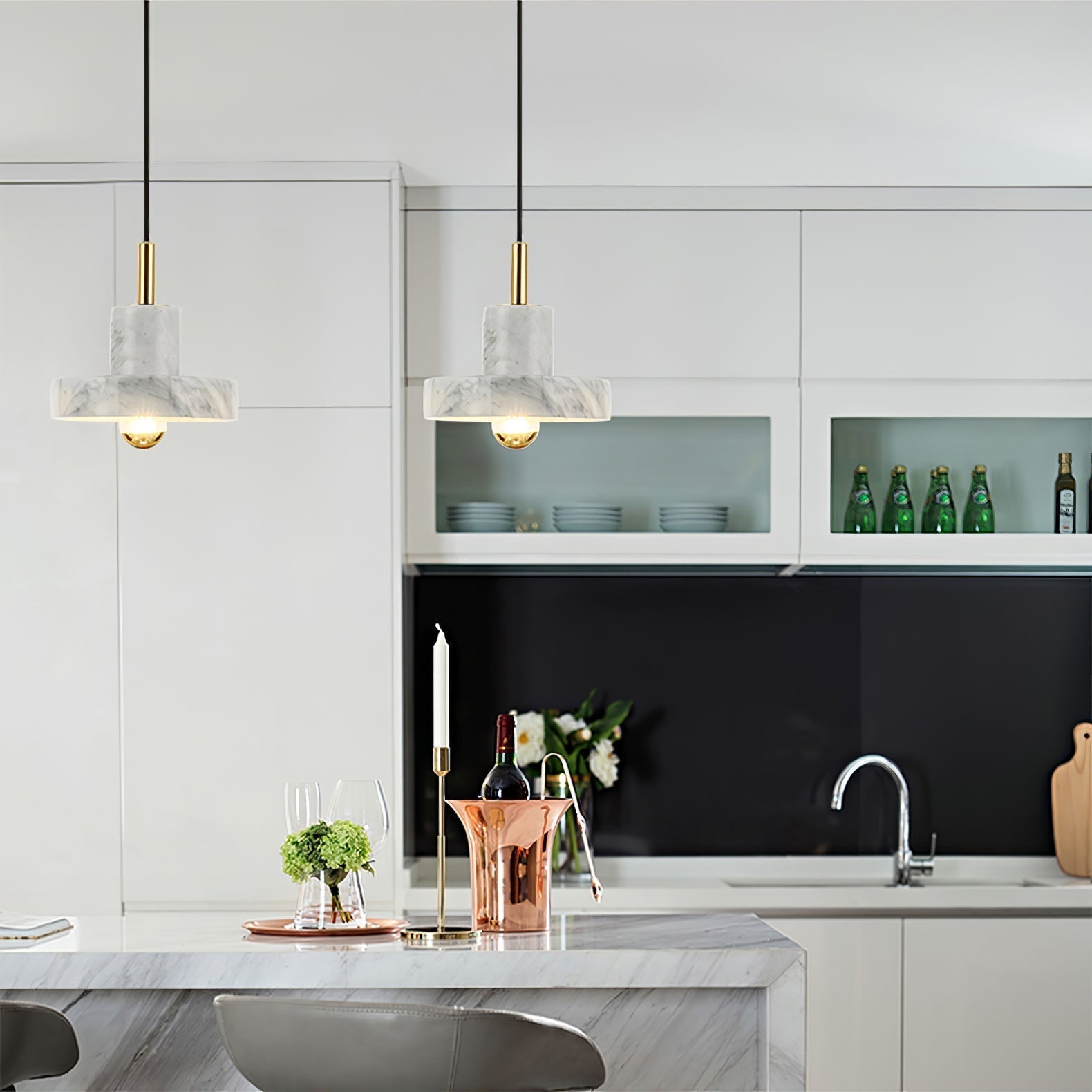 Aurea Marmeren Hanglamp