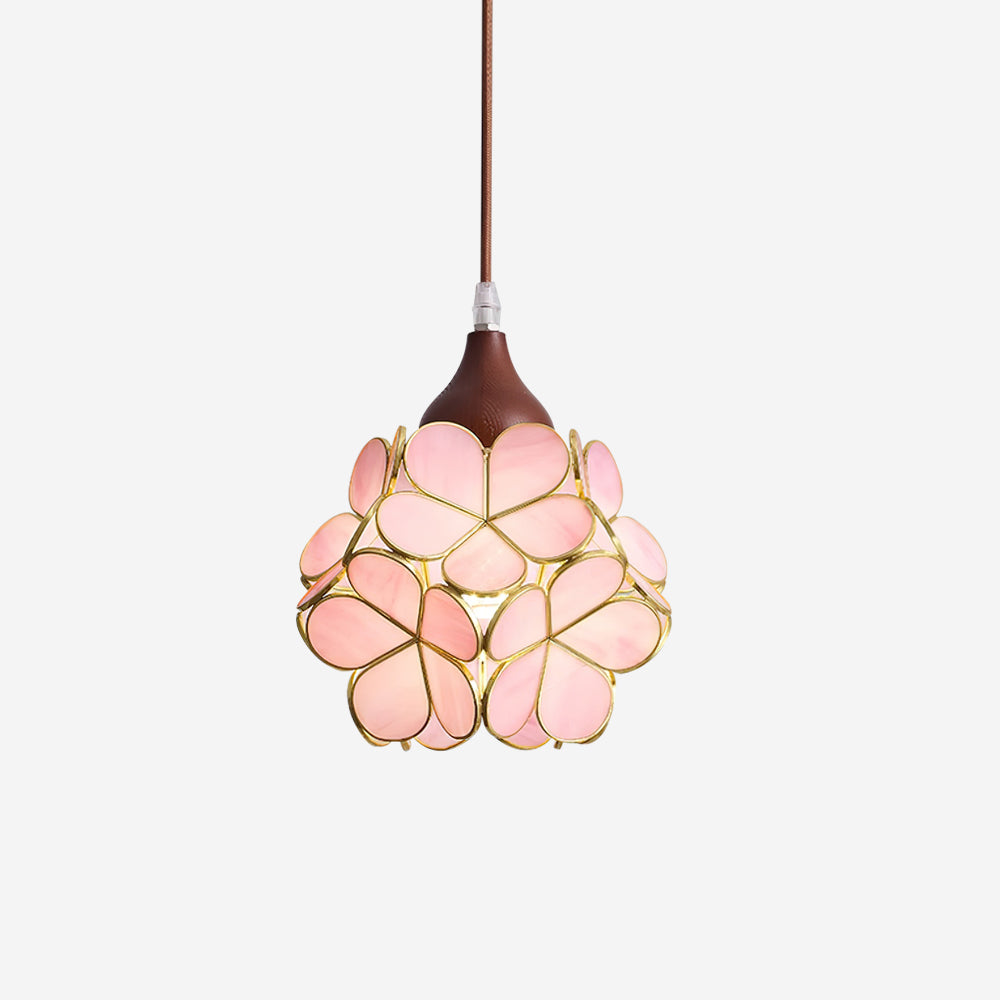 Veravo Flower Houtdesign Hanglamp