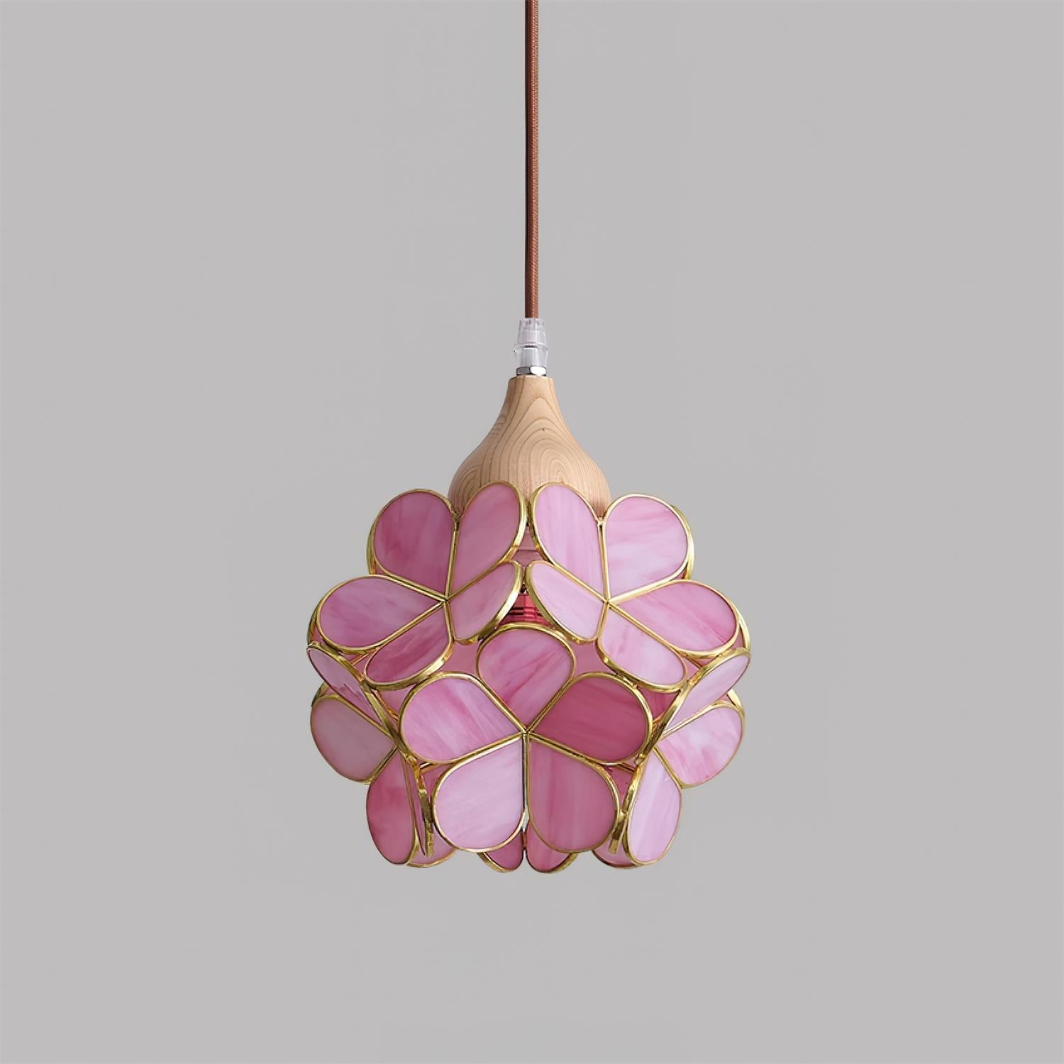 Veravo Flower Houtdesign Hanglamp