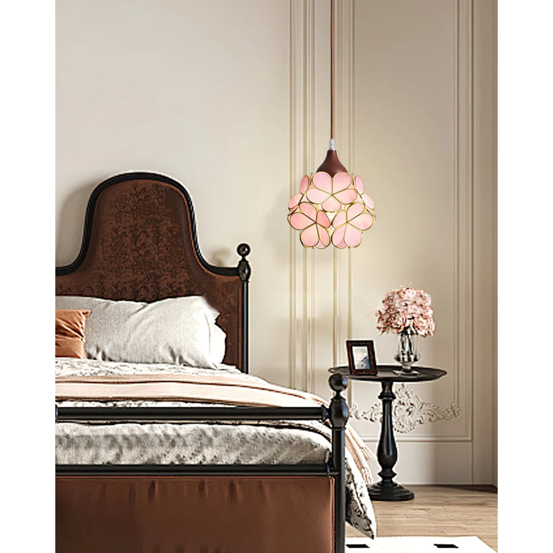 Veravo Flower Houtdesign Hanglamp