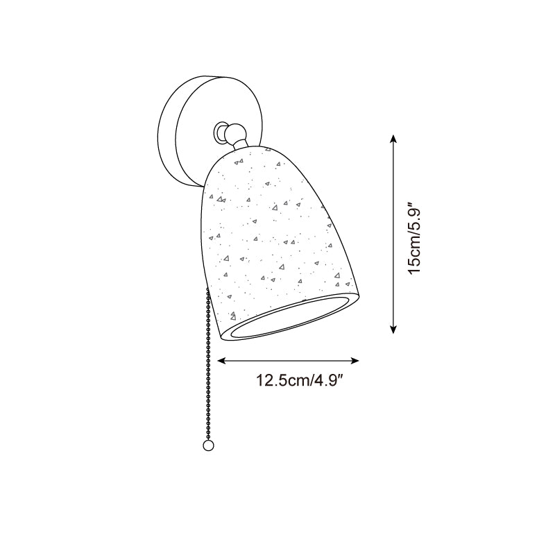 Malis Natuursteen Wandlamp