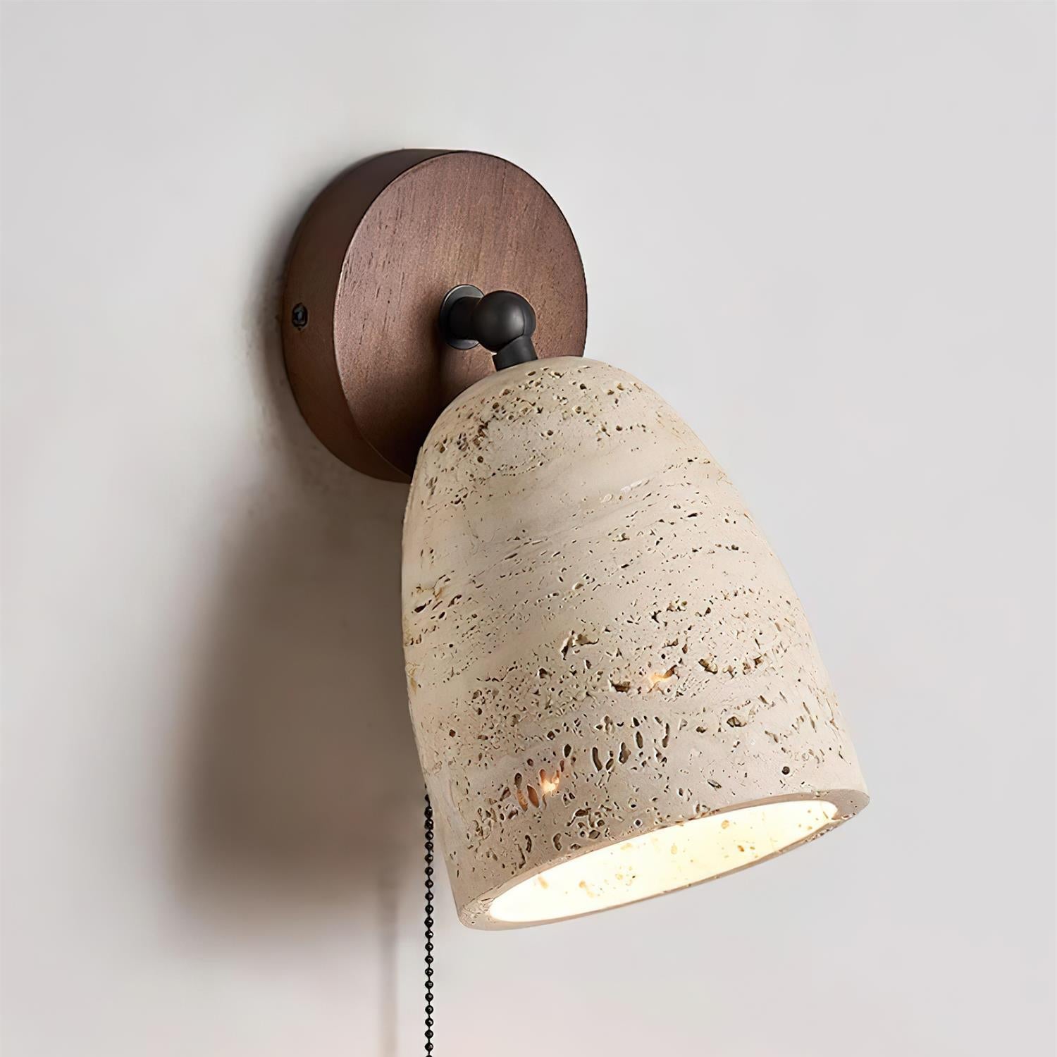 Malis Natuursteen Wandlamp
