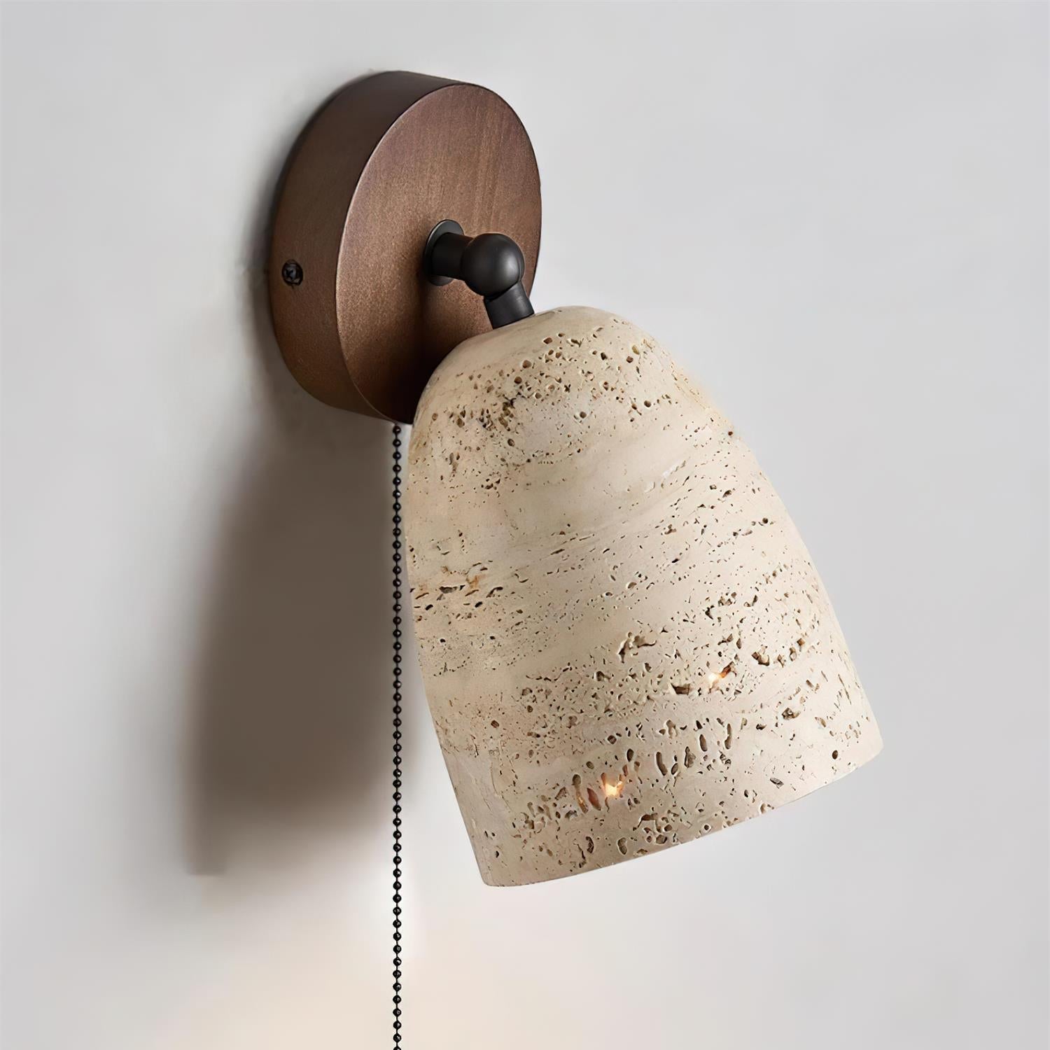 Malis Natuursteen Wandlamp