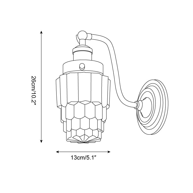 Lampada da parete Mismy