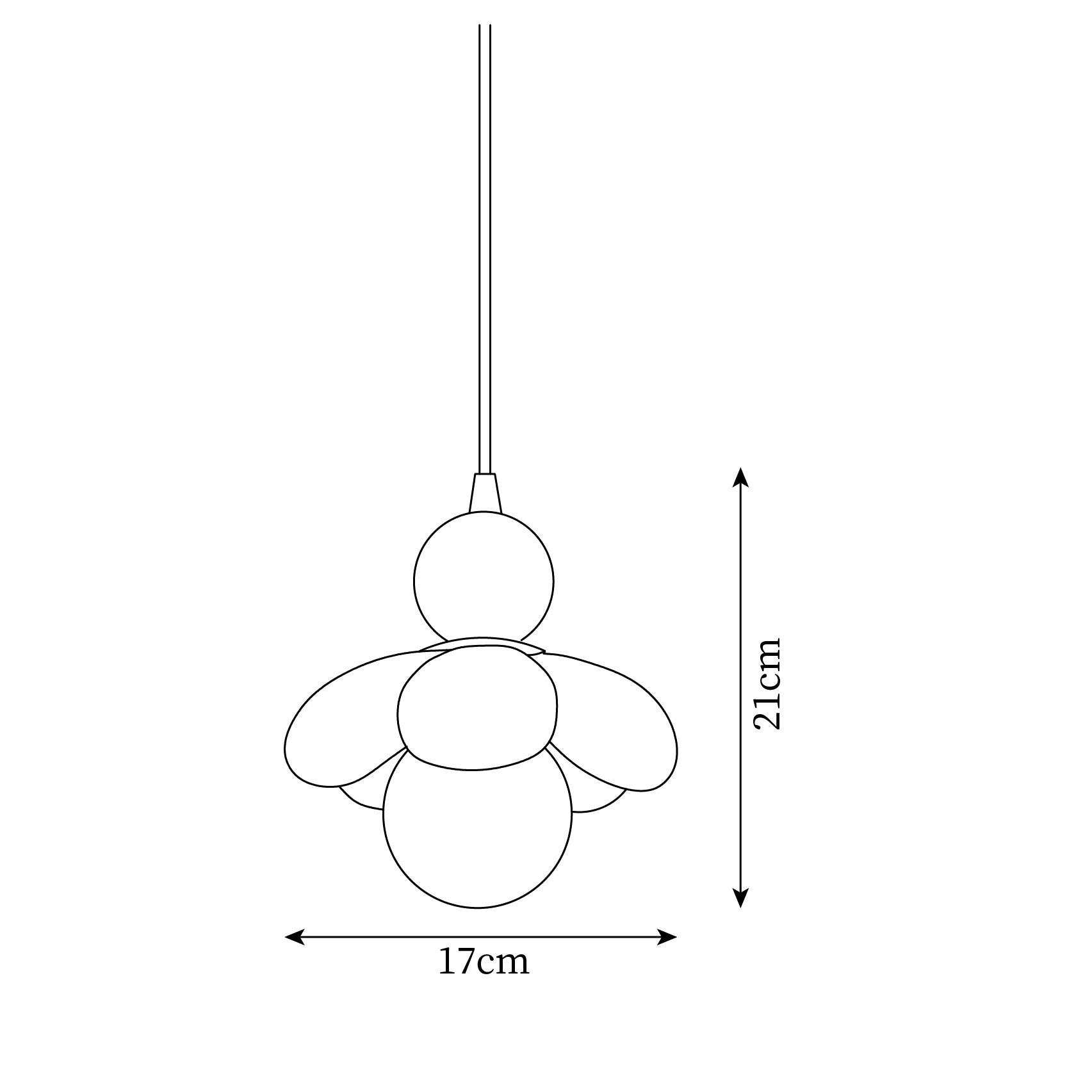 Kyssan Flower Hanglamp