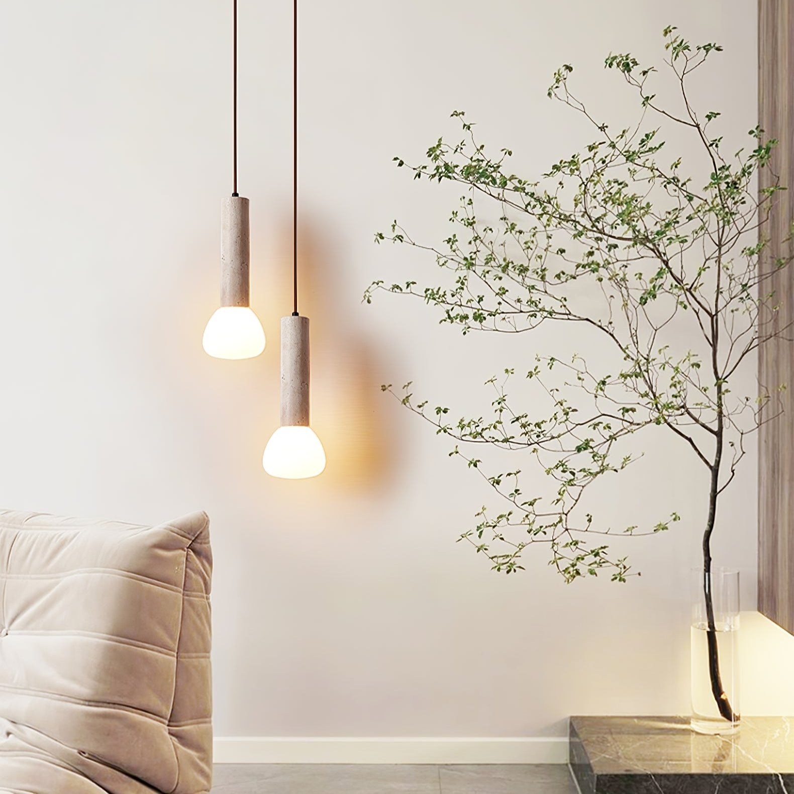 Mysen Natuursteen Hanglamp