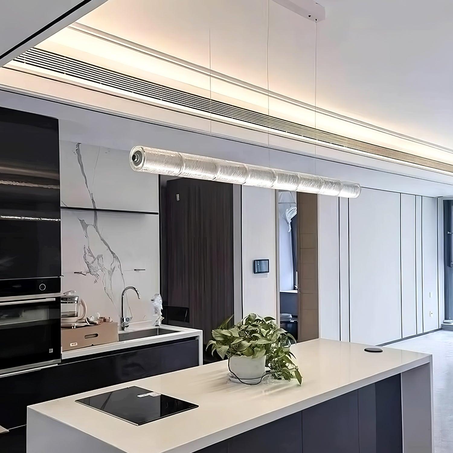 Lampada a sospensione Mesonac segmentata