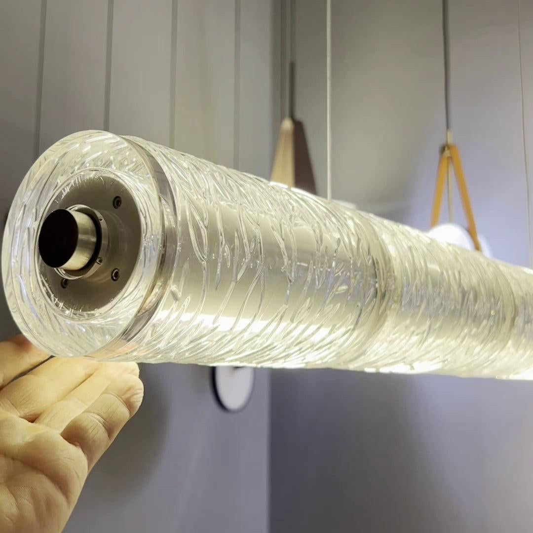 Lampada a sospensione Mesonac segmentata