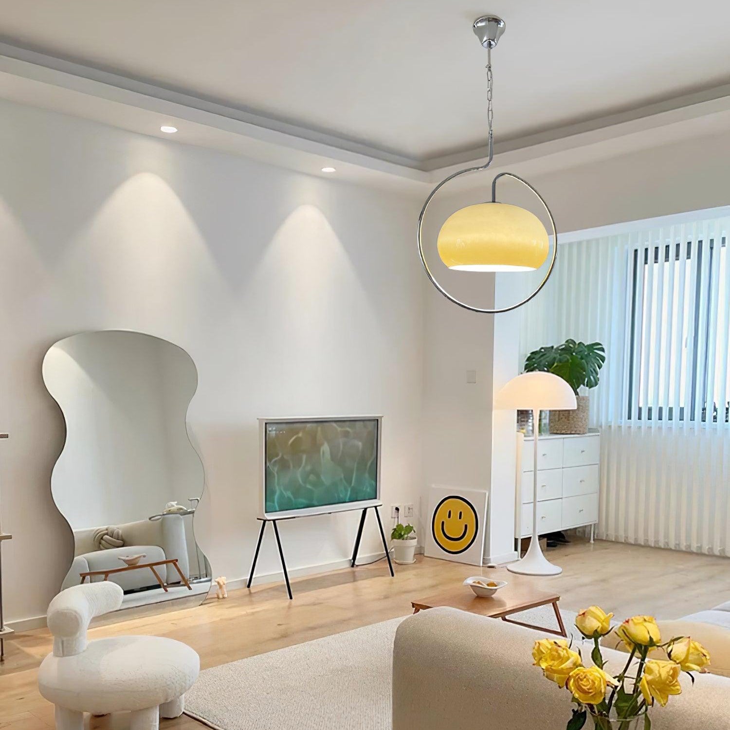 Lampada a sospensione Mondieva