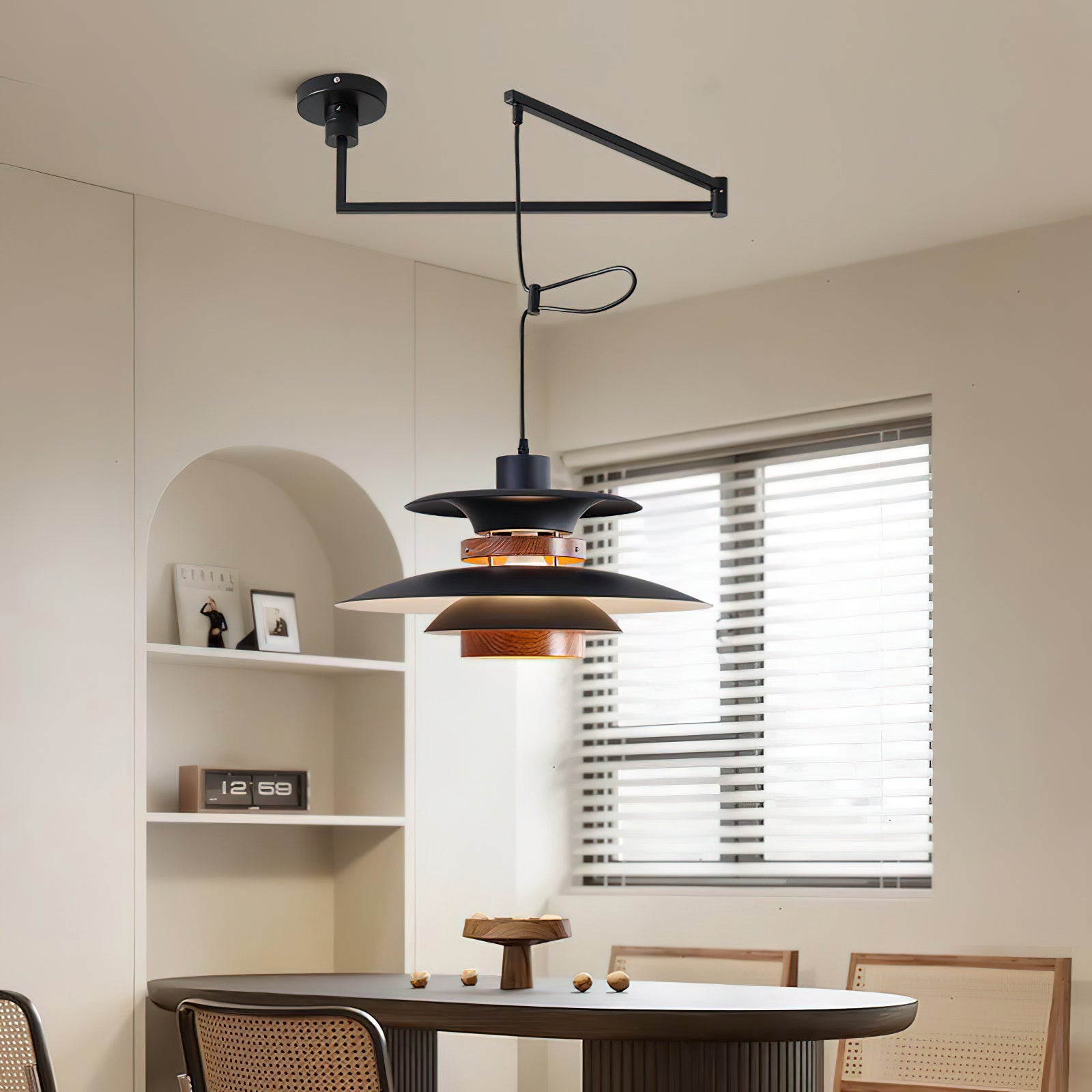 Marcero Swing Arm Hanglamp