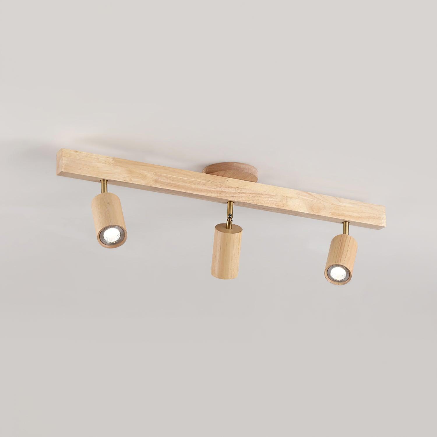Lermo Houten Track Plafondlamp