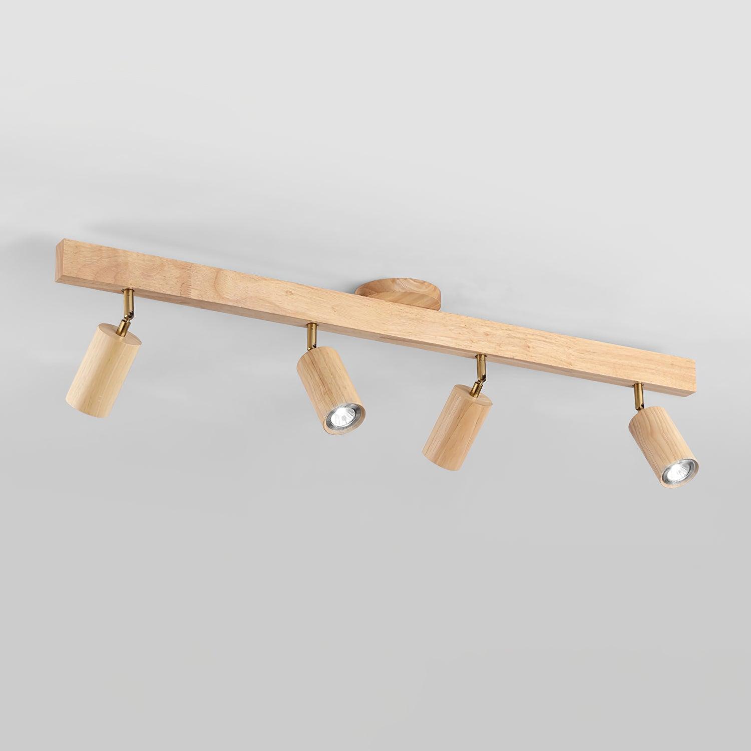 Lermo Houten Track Plafondlamp