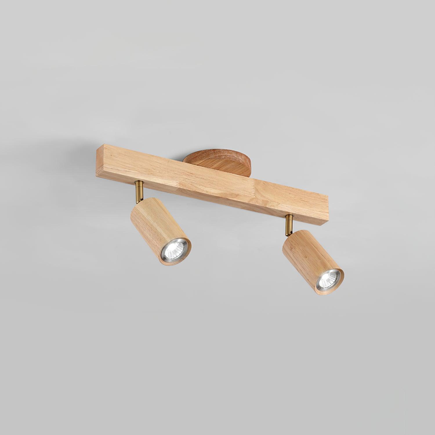 Lermo Houten Track Plafondlamp