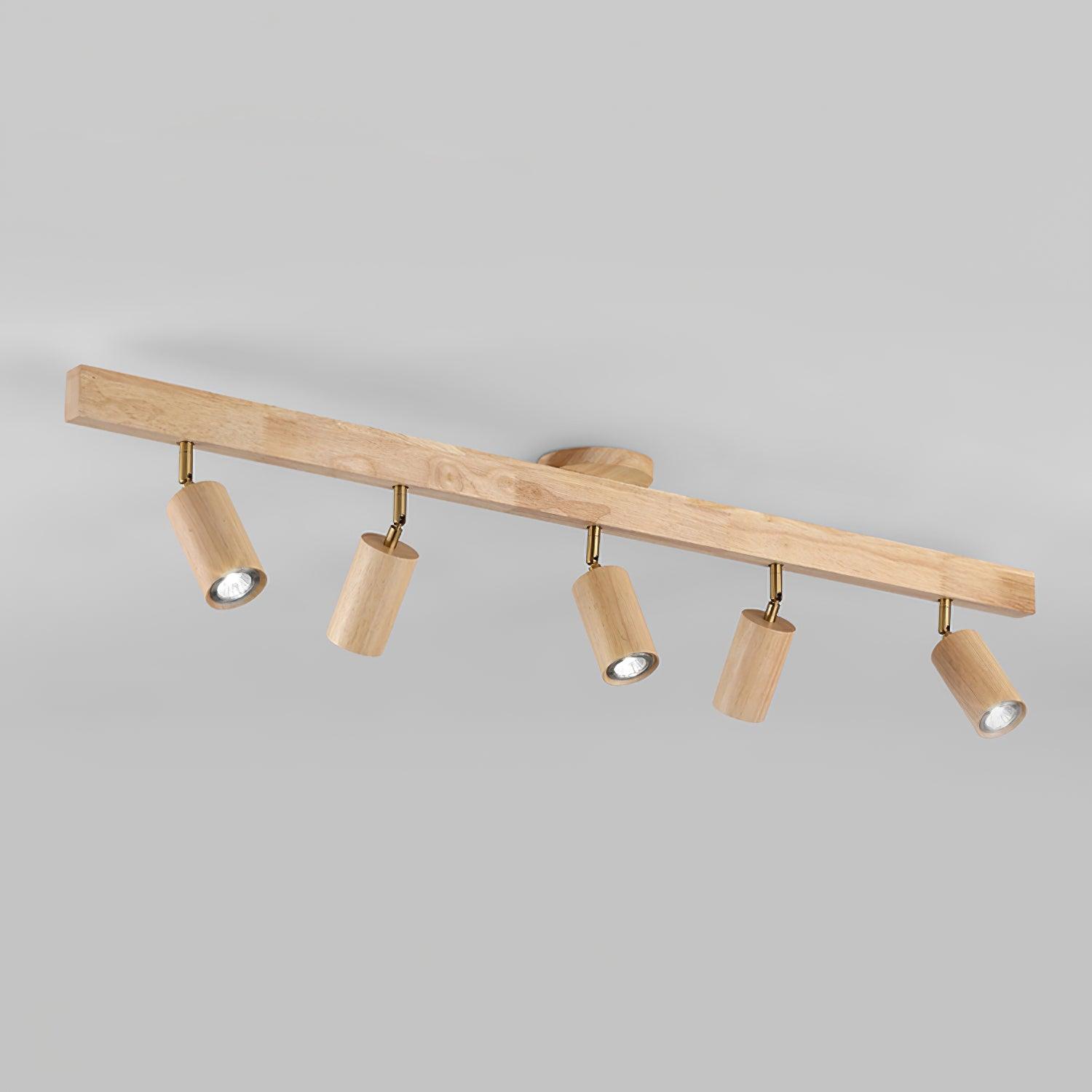 Lermo Houten Track Plafondlamp