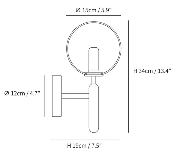 Zanovi Wandlamp