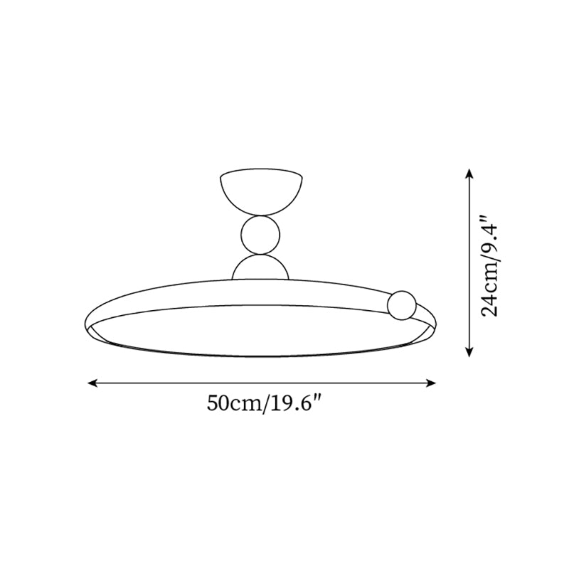 Corvino Plafondlamp