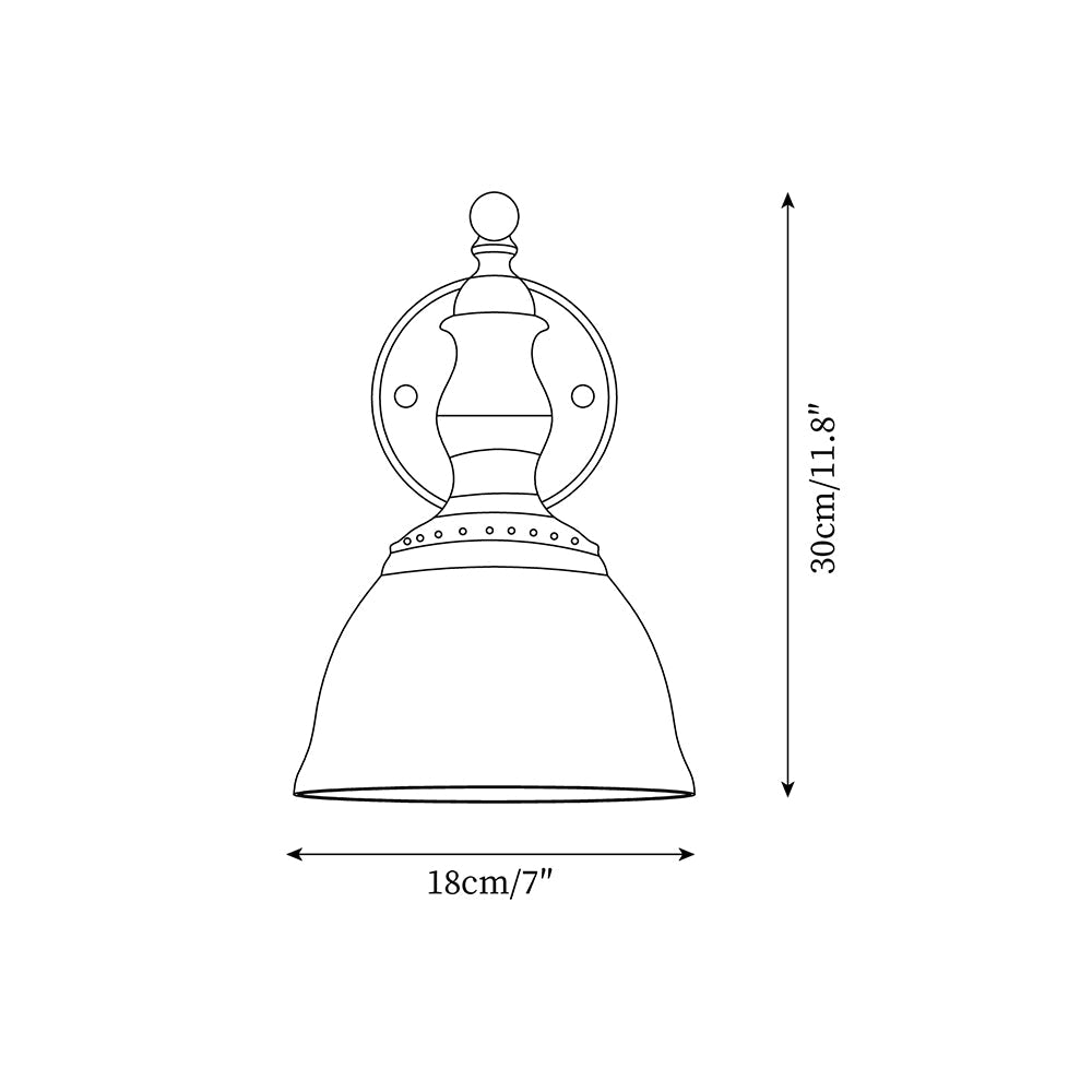Vorlen Wandlamp