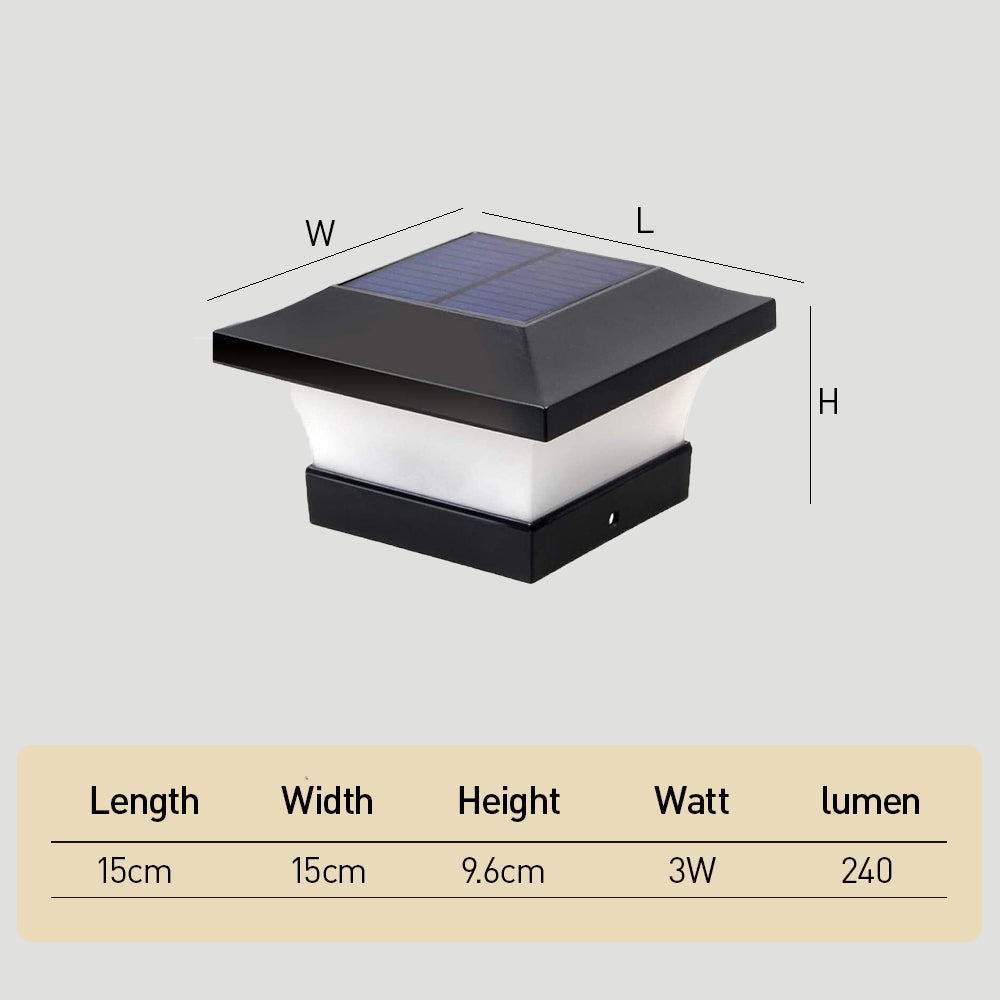 Orvento Solar Buitenlamp Pilar