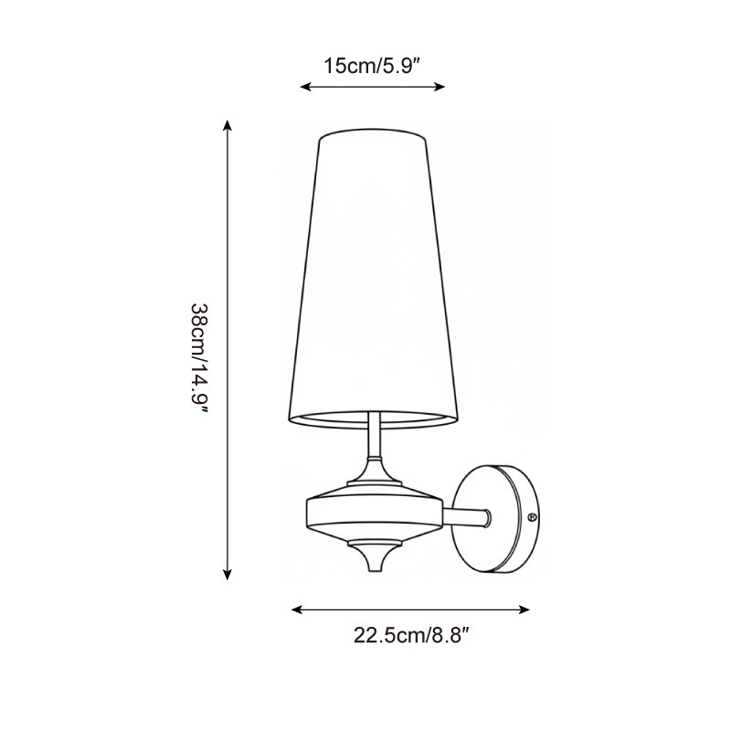 Lampada da parete Monotena