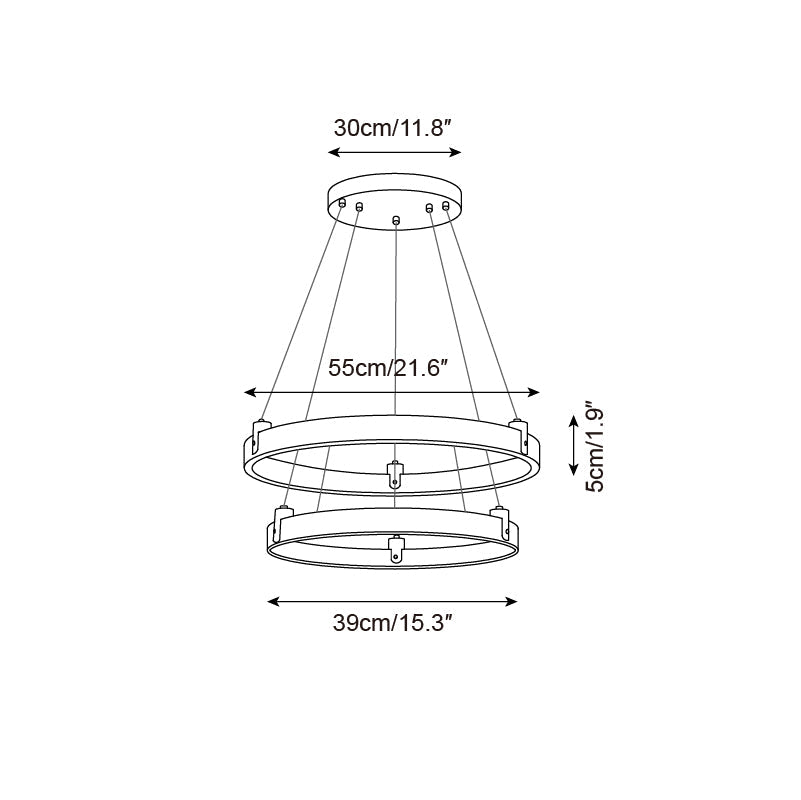 Aluson Natursteen Hanglamp