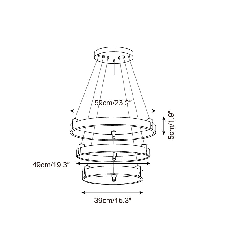 Aluson Natursteen Hanglamp
