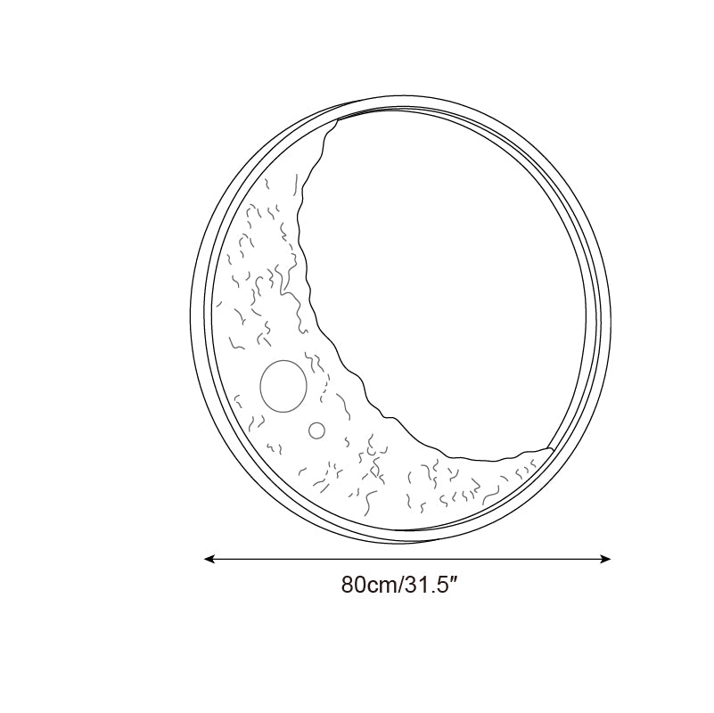Monisa Maanontwerp Outdoor Wandlamp