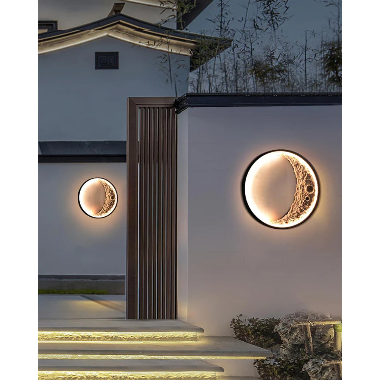 Monisa Maanontwerp Outdoor Wandlamp