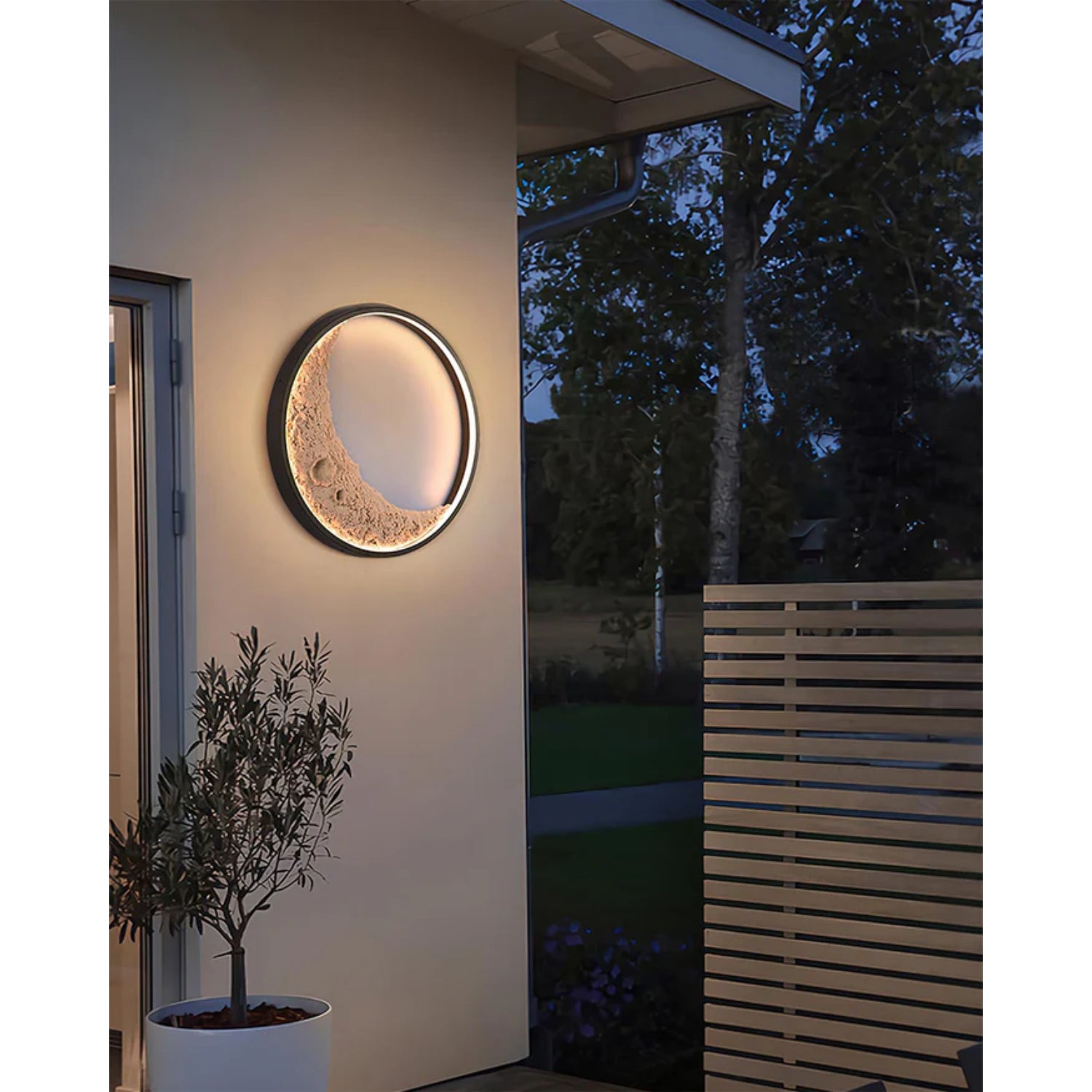 Monisa Maanontwerp Outdoor Wandlamp