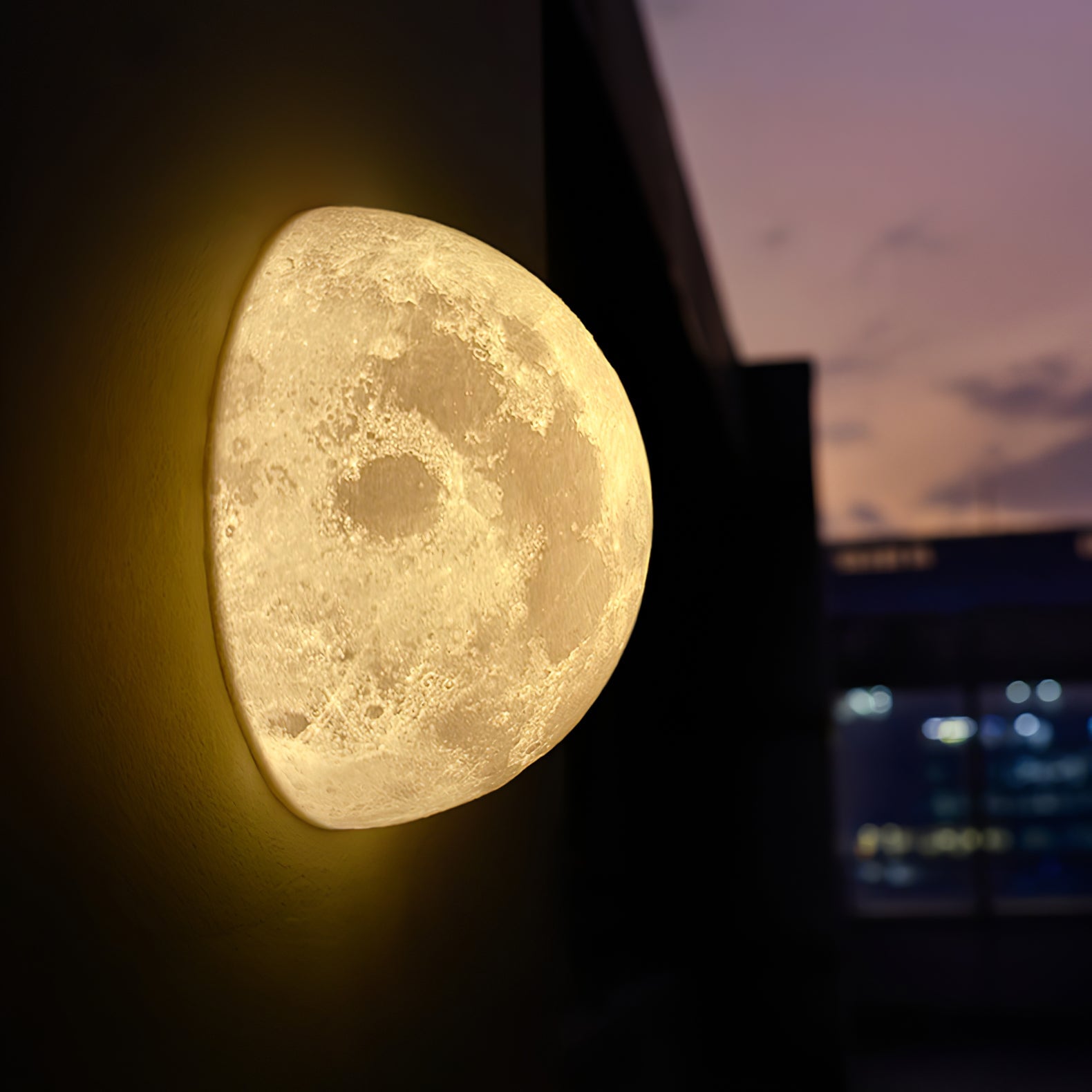 Tralvik Maanontwerp Wandlamp