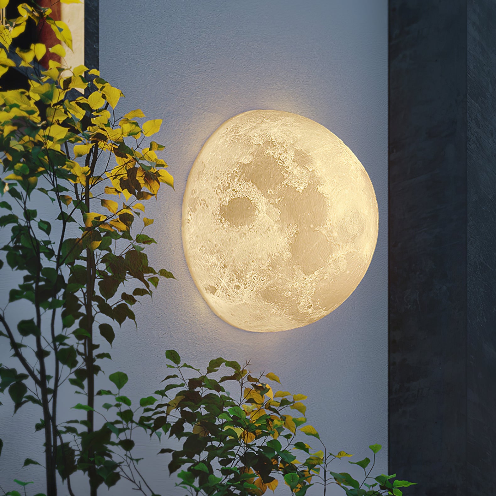 Tralvik Maanontwerp Wandlamp