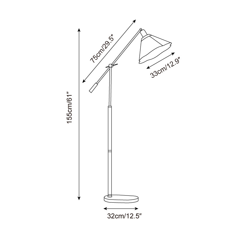 Merovien Vloerlamp