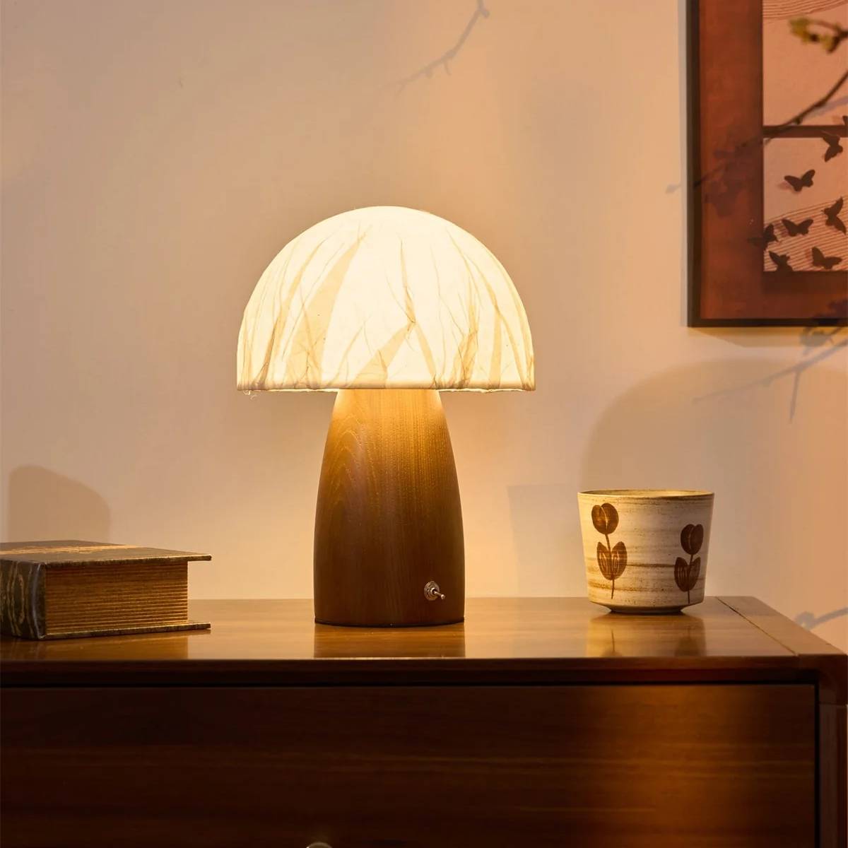 Lampada da tavolo Melsy Fungo