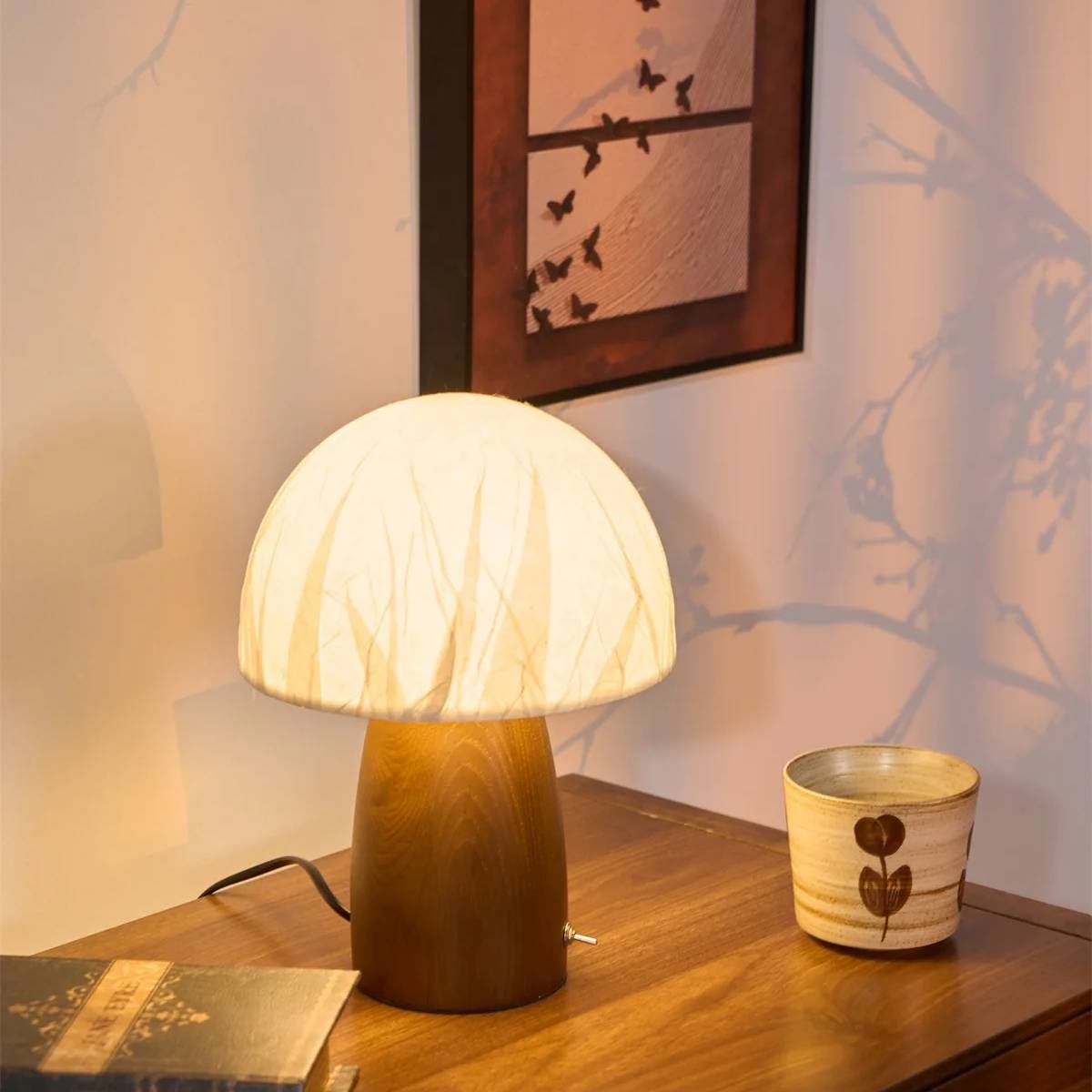 Lampada da tavolo Melsy Fungo