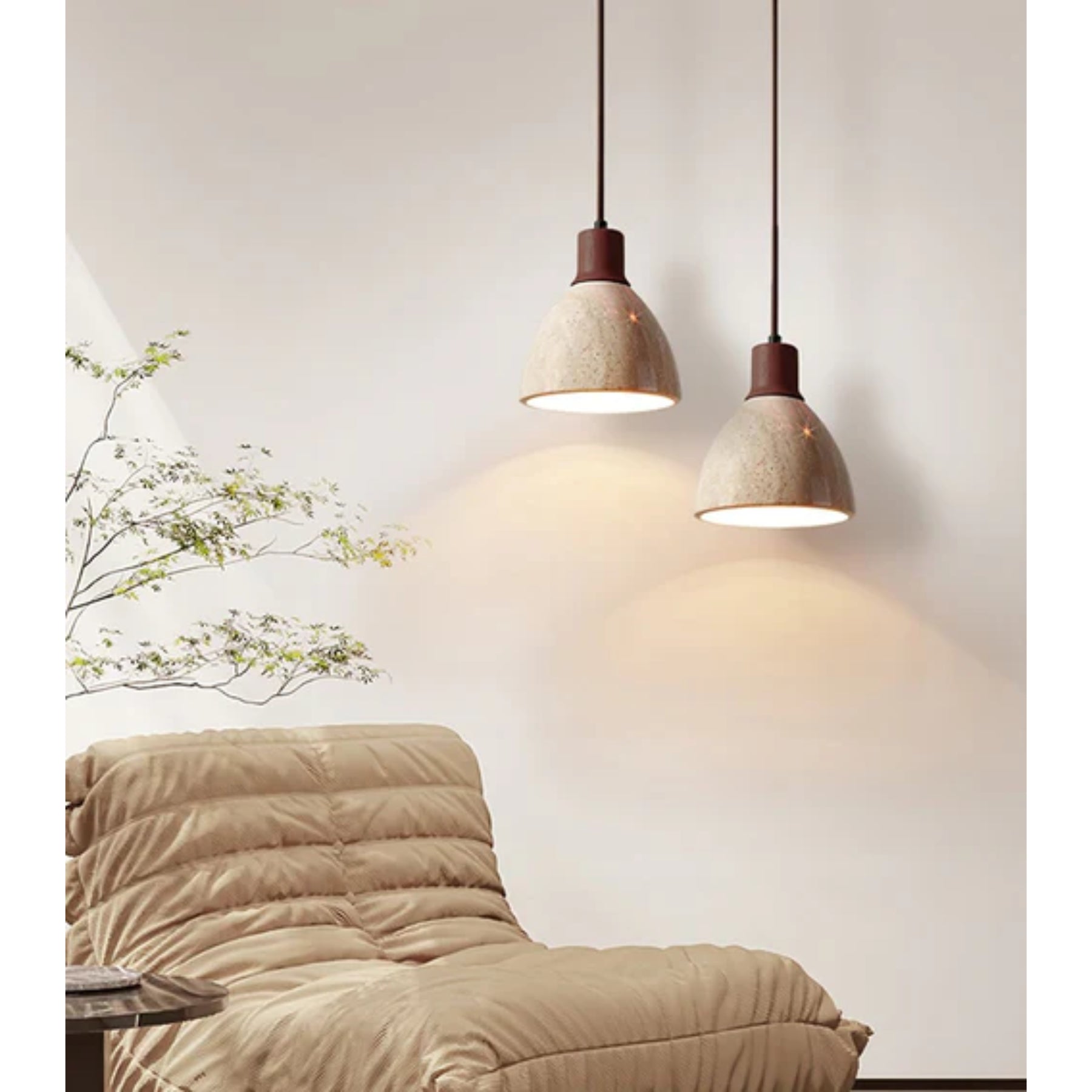 Mivo Natuursteen Hanglamp