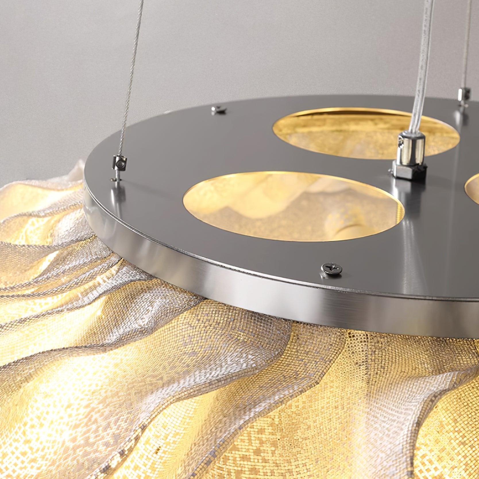 Lampada a sospensione Lunoment