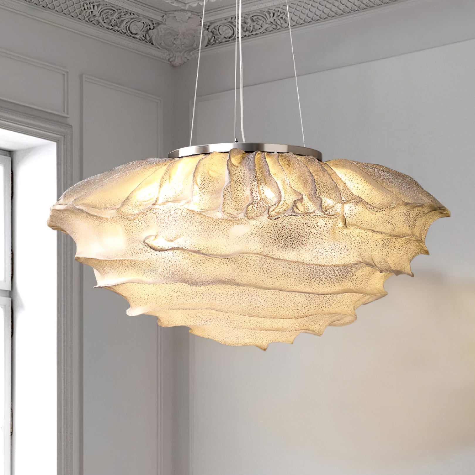 Lampada a sospensione Lunoment