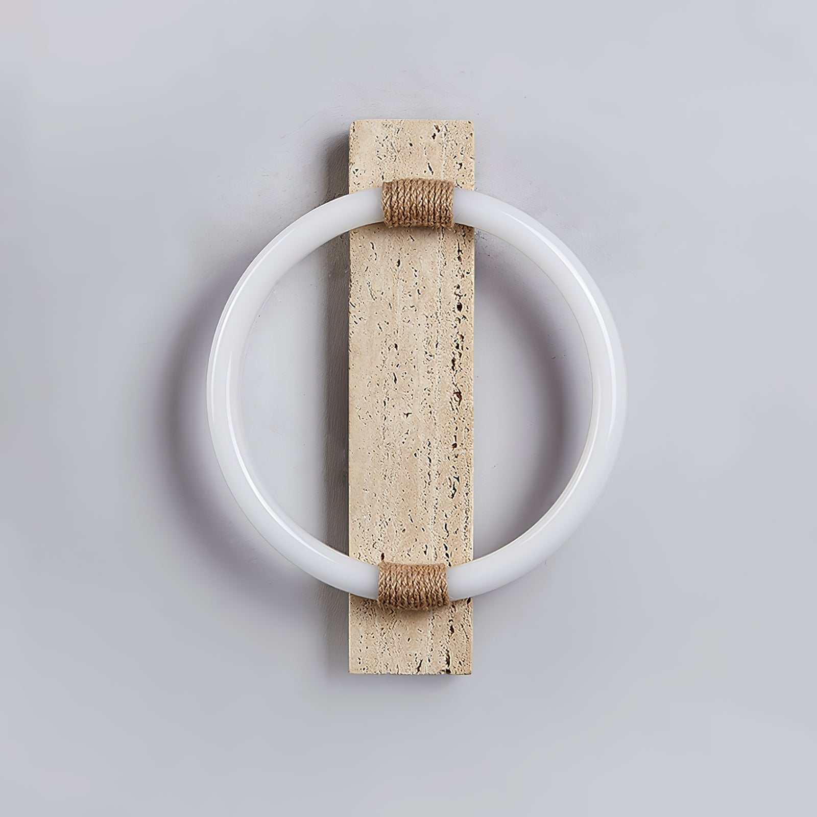 Nys Ring Design Natuursteen Wandlamp