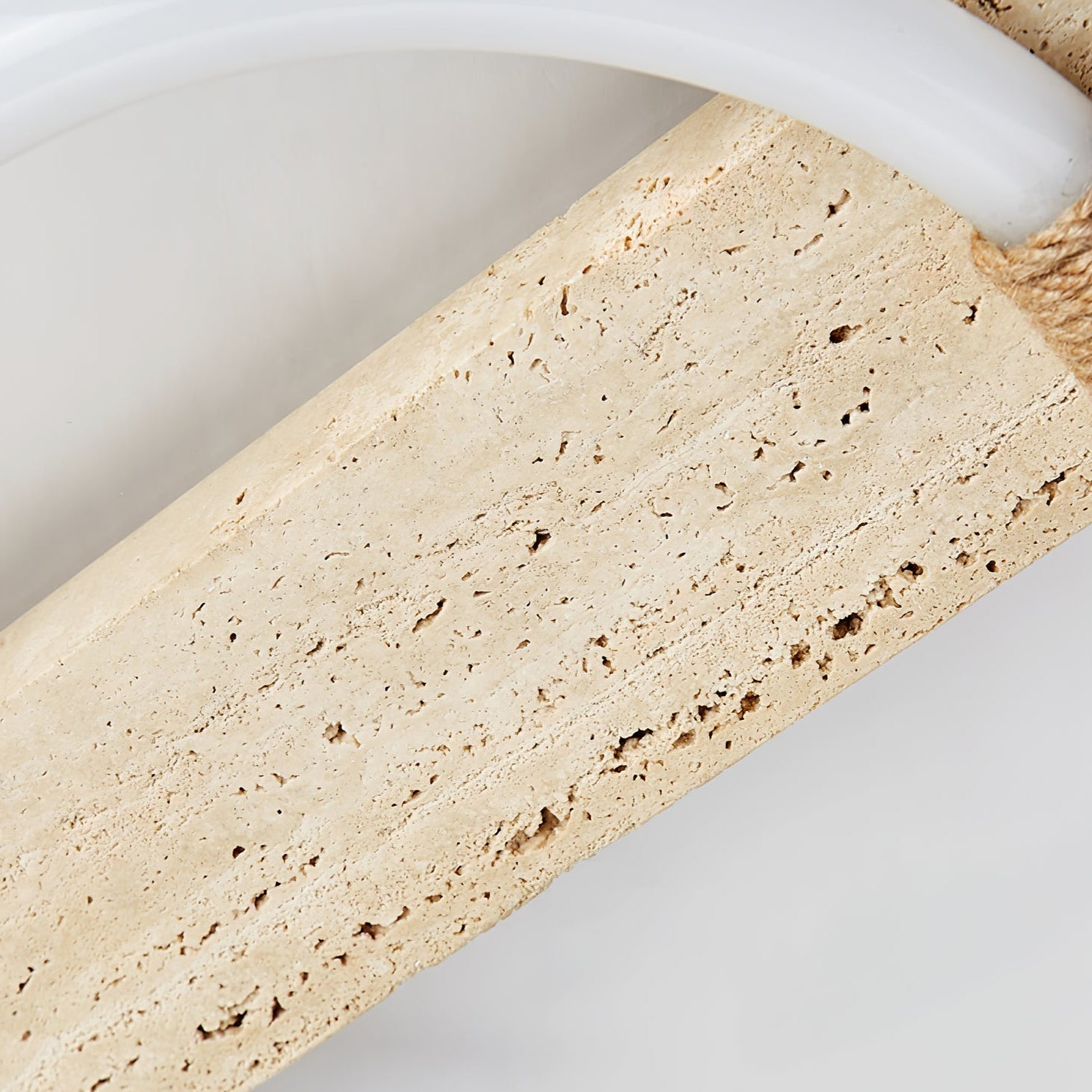 Nys Ring Design Natuursteen Wandlamp