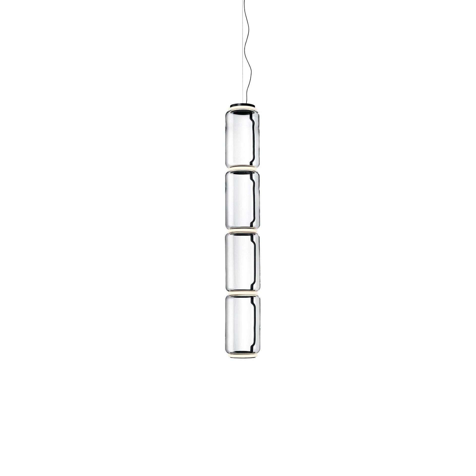 Teyylino Cilindrische Glazen Hanglamp